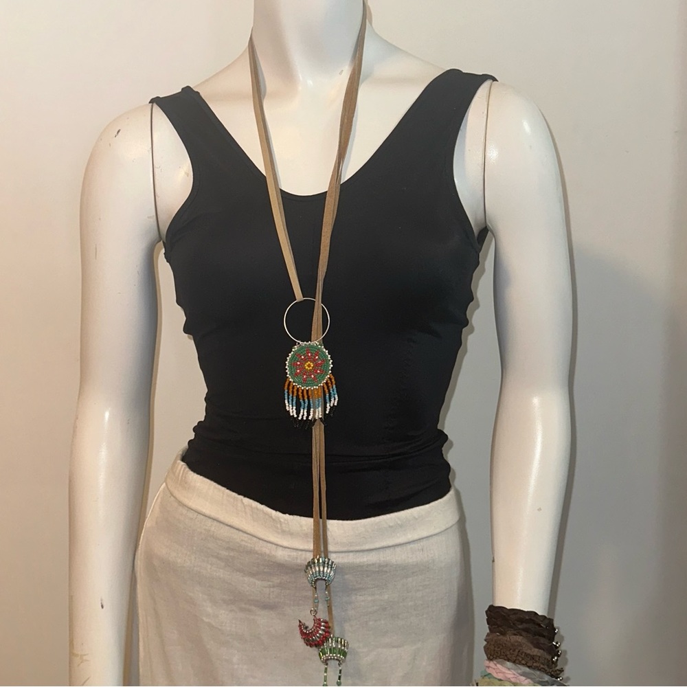 Handmade Leather Necklace
